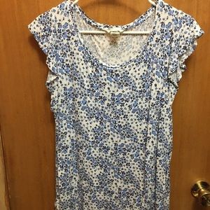 $5‼️ H&M Floral Short Sleeve Shirt